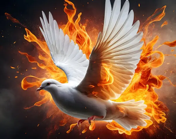 What does baptize in Spirit and fire mean?