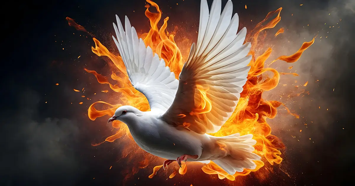 What does baptize in Spirit and fire mean?